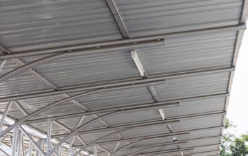 installing Tithe Barn Hillock metal roofing